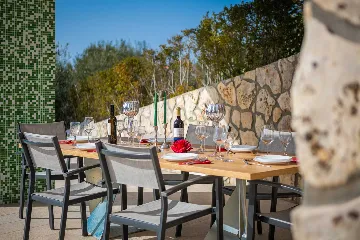 Private Pool Villa with Garden in Žaborić