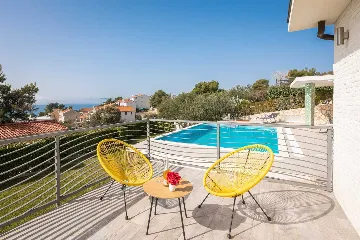 Private Pool Villa with Garden in Žaborić