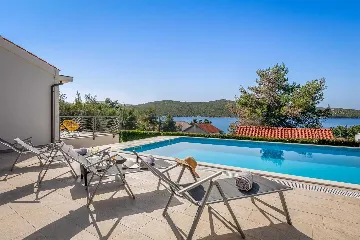 Private Pool Villa with Garden in Žaborić