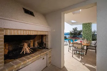 Private Pool Villa with Garden in Žaborić