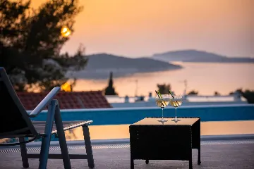 Private Pool Villa with Garden in Žaborić