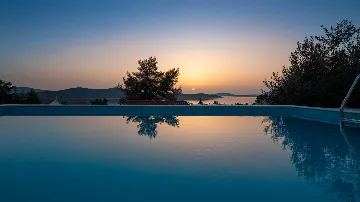 Private Pool Villa with Garden in Žaborić