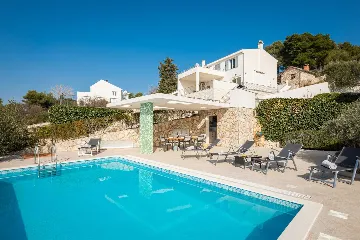 Private Pool Villa with Garden in Žaborić