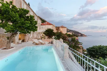 Heritage Stone Villa with Heated Pool in Dubrovnik