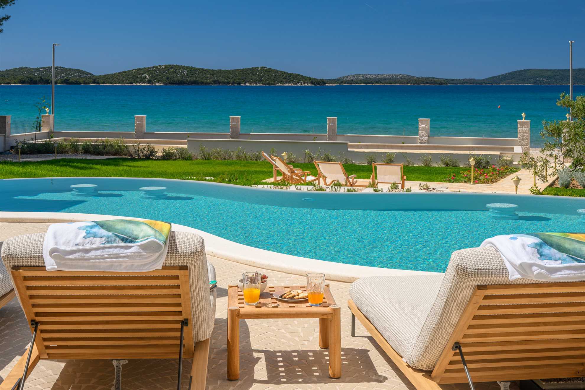Image of Beachfront Villa Adriatic Z with Pool