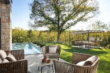 Modern Forestside Villa with Pool in Motovun