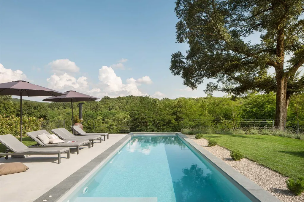Modern Forestside Villa with Pool in Motovun