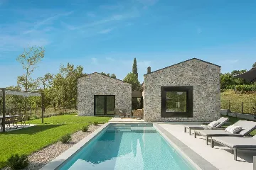 Modern Forestside Villa with Pool in Motovun
