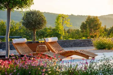 Private Villa with Pool and Tennis Court in Šibenik