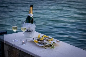 Modern Seafront Villa with Pool in Slano