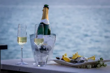 Modern Seafront Villa with Pool in Slano