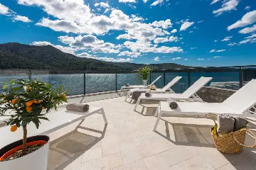 Coastal Villa with Infinity Pool in Slano