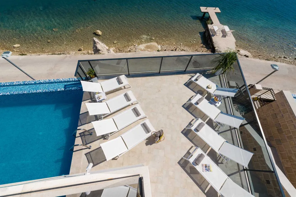 Coastal Villa with Infinity Pool in Slano