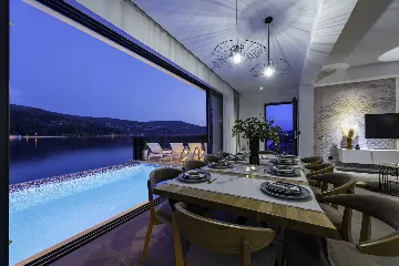 Coastal Villa with Infinity Pool in Slano