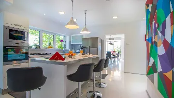 Contemporary Villa with Pool and Garden in Crikvenica