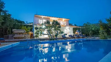 Contemporary Villa with Pool and Garden in Crikvenica