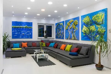 Contemporary Villa with Pool and Garden in Crikvenica