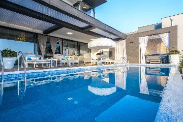 Spacious Contemporary Villa with Pool in Crikvenica