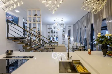 Spacious Contemporary Villa with Pool in Crikvenica