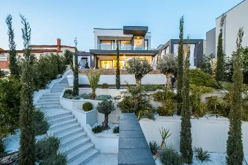 Spacious Contemporary Villa with Pool in Crikvenica