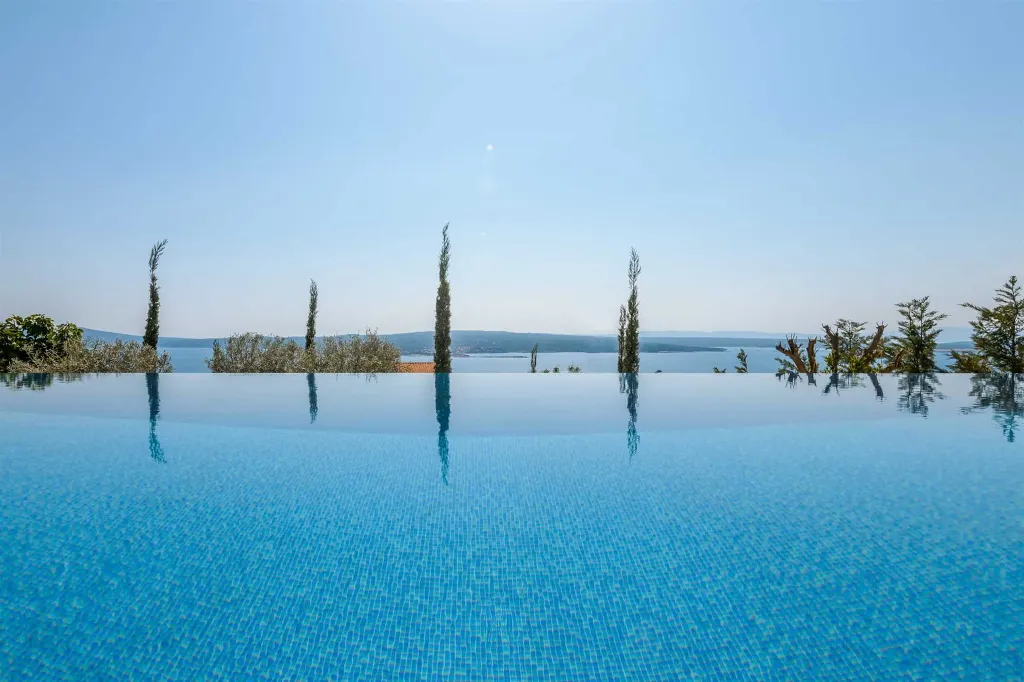 Spacious Contemporary Villa with Pool in Crikvenica
