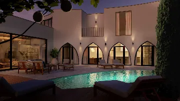 Modern Villa with Heated Pool near Beach, Vodice