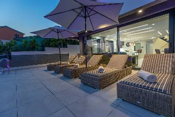 Modern Hilltop Villa with Pool in Crikvenica