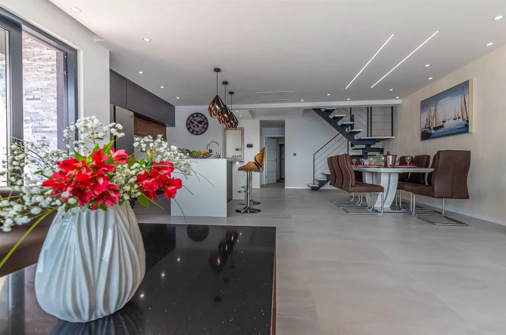Modern Hilltop Villa with Pool in Crikvenica