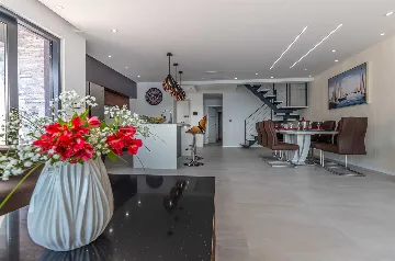 Modern Hilltop Villa with Pool in Crikvenica