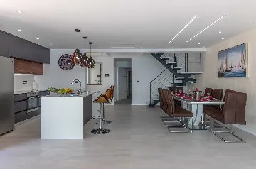 Modern Hilltop Villa with Pool in Crikvenica