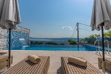 Modern Hilltop Villa with Pool in Crikvenica