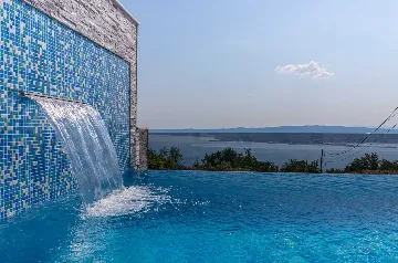 Modern Hilltop Villa with Pool in Crikvenica