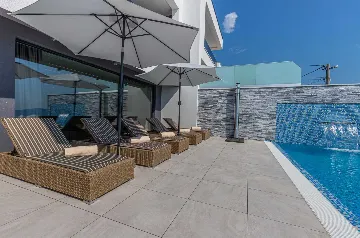 Modern Hilltop Villa with Pool in Crikvenica