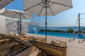 Modern Hilltop Villa with Pool in Crikvenica