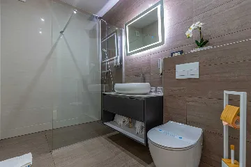 Modern Hilltop Villa with Pool in Crikvenica