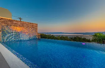 Modern Hilltop Villa with Pool in Crikvenica