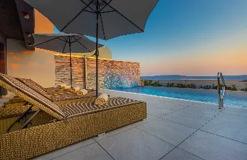 Modern Hilltop Villa with Pool in Crikvenica