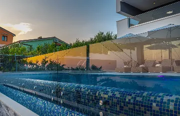 Modern Hilltop Villa with Pool in Crikvenica