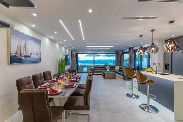 Modern Hilltop Villa with Pool in Crikvenica