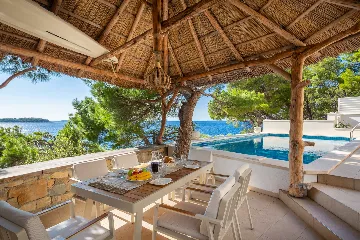 Seaside Villa with Pool in Primošten