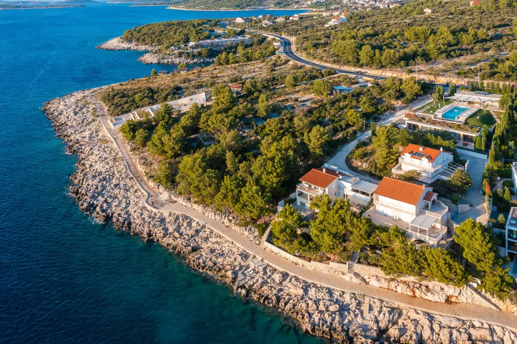 Seaside Villa with Pool in Primošten
