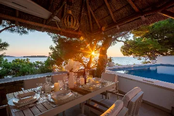 Seaside Villa with Pool in Primošten