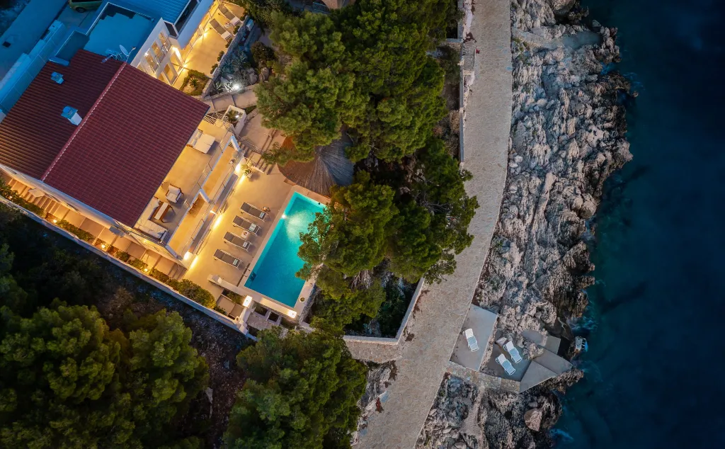 Seaside Villa with Pool in Primošten