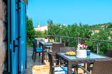 Seaside Family Villa with Pool on Prvić Luka Island