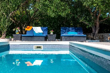Seaside Family Villa with Pool on Prvić Luka Island