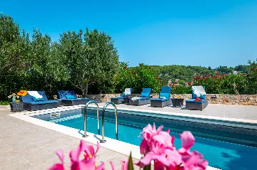 Seaside Family Villa with Pool on Prvić Luka Island