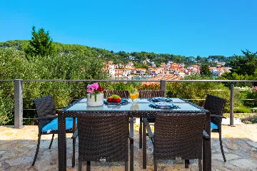 Seaside Family Villa with Pool on Prvić Luka Island