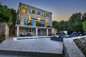 Seaside Family Villa with Pool on Prvić Luka Island