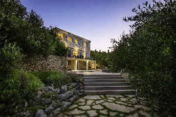 Seaside Family Villa with Pool on Prvić Luka Island