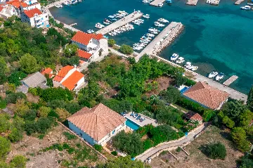 Seaside Family Villa with Pool on Prvić Luka Island